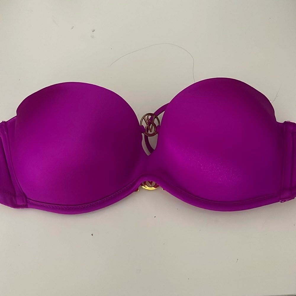 Victoria’s Secret Purple strapless Bikini Top